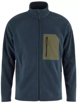 Fj&auml;llr&auml;ven Kaipak Fleece M (12600321) Dark Navy-Laurel Green