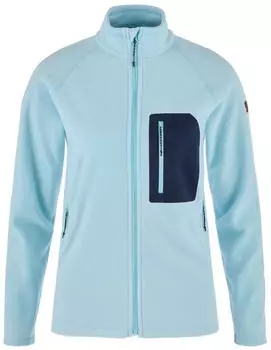 Fj&auml;llr&auml;ven Kaipak Fleece W (14600268) breeze blue/navy