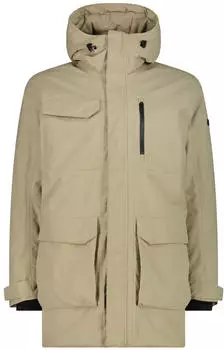 CMP Herren-Softshell-Parka mit Innenwattierung (36K2587) teak