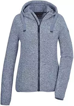 G.I.G.A. DX by Killtec GW 52 WMN KNTFLC JCKT Strickfleecejacke mit Kapuze (11218018) graublau
