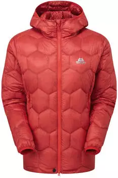 Mountain Equipment Xenith Hooded Mens Puffer Jacket (008665) chili red