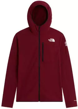 The North Face Damen Summit Futurefleece Hoodie Jacke (NF0A8H3F) burgundy crush