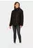 Sublevel Teddy-Fleecejacke mit Kragen und Leopard-Muster LSL-544 dunkelbraun