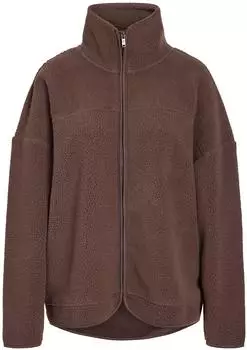 Noisy May NMCOZY Fleecejacke Relaxed Fit (27034822) chocolate brown