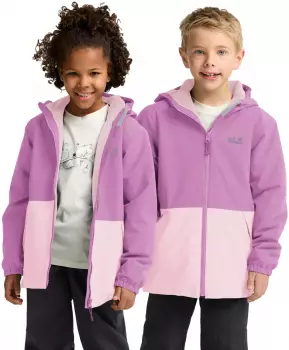 Jack Wolfskin Snow Days Jkt Kids Jacket (A65320_H0133) vivid orchid