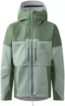 Haglöfs Spitz GTX Pro II Jacket Regenjacke (608571-5YX) dew green/chlorophyll green