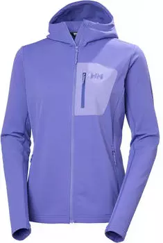 Helly Hansen Versalite Hooded Fleece Jacket Damen - Blue/Purple (49556_690)