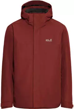 Jack Wolfskin Stonelite 3in1 Jacket Men Wasserdichte 3-in-1 Jacke Herren red (A66473_J0211)