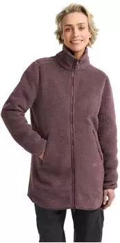 Jack Wolfskin High Curl Coat W Fleecemantel (A65074) sheer plum