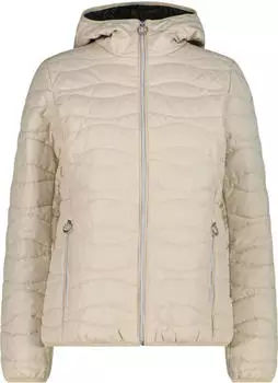 CMP Wattierte Steppjacke mit Kapuze f&uuml;r Damen (36K2096) schwarz