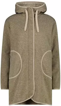 CMP Woman Parka Fix Hood (36H2936) kaki mel.