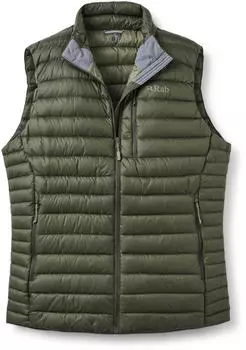 Rab Microlight Weste Herren (QDB-96-ARM) army