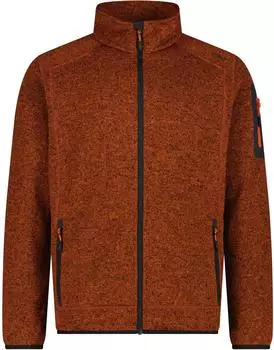 CMP Men Fleece Jacke (3H60747N) orange/antracite
