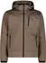 CMP Melierte Softshell-Herrenjacke mit abnehmbarer Kapuze (3A01787N-M) teak mel.