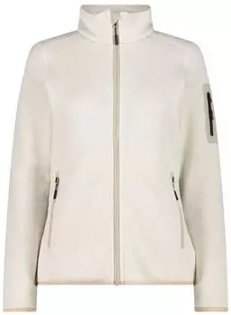 CMP Fleecejacke (3H14746) bianco gesso-darker