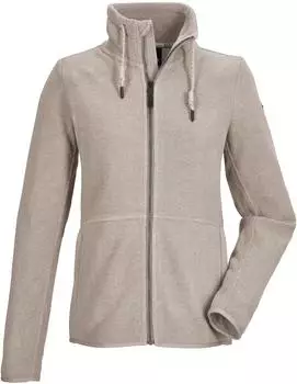Killtec GW 58 WMN KNTFLC JCKT Fleecejacke (44676-000) braun/beige