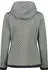 CMP Women's Knit Tech gepunktete Fleece-Jacke (33H1966) mineral-bianco/grau