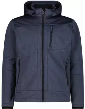 CMP Softshell-Herrenjacke mit abnehmbarer Kapuze (3A01787N) avio mel.