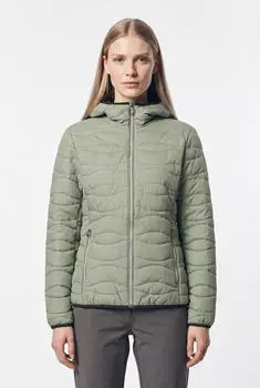CMP WOMAN JACKET FIX HOOD Steppjacke winddicht, wasserabweisend, atmungsaktiv (36K2096) green tea