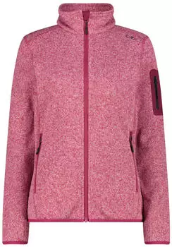 CMP Knitted Melange Fleece Woman Jacket mit Rei&szlig;verschluss (3H14746)