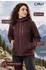 CMP Damen Jacquard-Softshell-Jacke (36Z1096) black berry