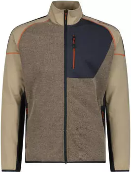 CMP MAN JACKET Fleecejacke (36H1847) antracite-teak