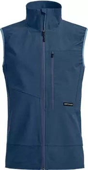 Ortovox Venet Softshell Vest Softshellweste (5001010) blue nunatak