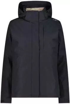 CMP Woman Jacket Zip Hood Detachable Inn.Jacket 3-in-1-Funktionsjacke Regular Fit (36Z2036D) antracite