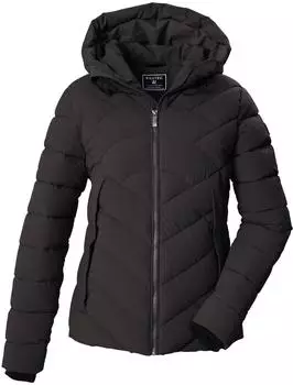 Killtec KOW 13 WMN QLTD JCKT Wasserabweisende Steppjacke mit weitenregulierbarer Kapuze (44462-000) ebenholz