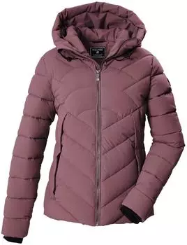 Killtec KOW 13 WMN QLTD JCKT Wasserabweisende Steppjacke mit weitenregulierbarer Kapuze (44462-000) dunkelros&eacute;