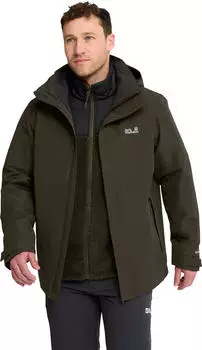 Jack Wolfskin Stone Lite 3in1 Hooded Funktionsjacke (Herren)