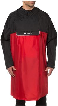 VAUDE Valero Poncho Red