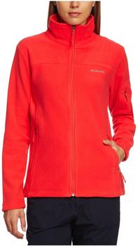 Columbia Sportswear Fast Trek II Fleece Jacket Women (1465351) red hibiscus