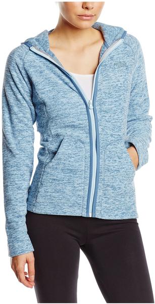 The North Face Women's Nikster Full Zip Hoodie Cool Blue Stripe