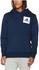 Adidas Essentials Chest Logo Pullover Hood Fleece blau/schwarz