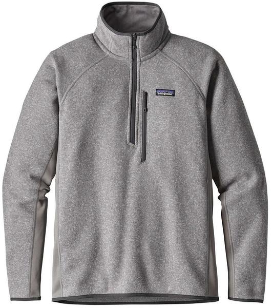 Patagonia Men's Performance Better Sweater 1/4 Zip feather grey