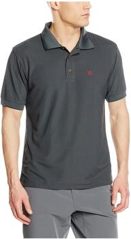 Fjällräven Crowley Piqué Polo Shirt grau/schwarz/oliv