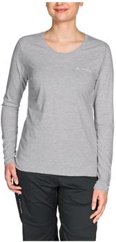 VAUDE Women's Brand LS Shirt grey-melange