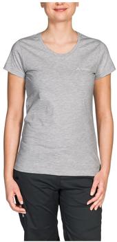VAUDE Women's Brand Short Sleeve Shirt grey-melange
