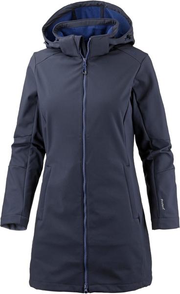 CMP Women Softshell Coat Zip Hood (3A08326) b.blue/cobalto