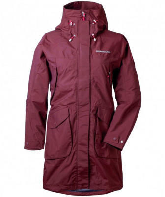 Didriksons Thelma Women's Parka (503065) wine red