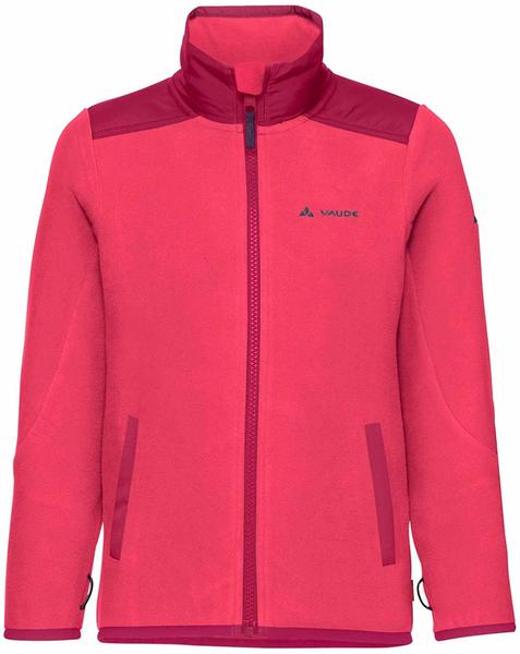VAUDE Kids Racoon Fleece Jacket bright pink