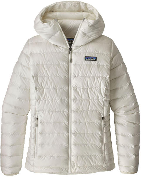 Patagonia Women's Down Sweater Hoody birch white