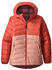 Patagonia Girls' Reversible Down Sweater Hoody spiced coral
