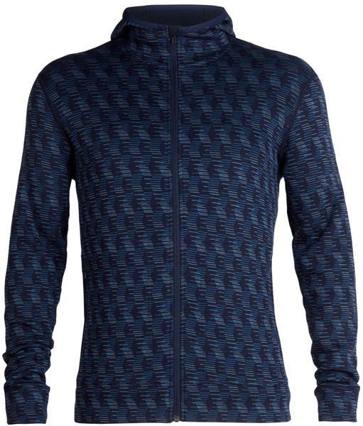 Icebreaker Elemental long sleeve Zip Hood Men