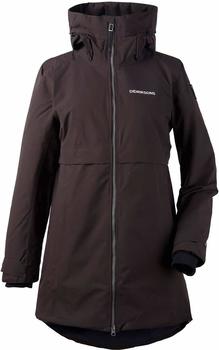 Didriksons Helle Women's Parka chocolate brown