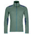Ortovox Fleece Light Grid Jacket Men green forest