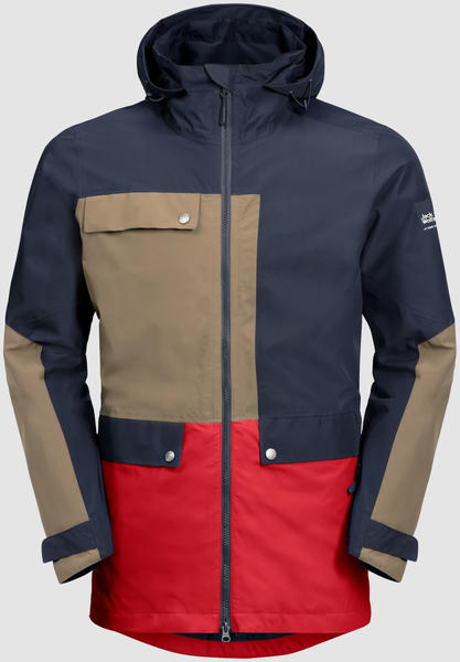 Jack Wolfskin 365 Influencer Jacket night blue peak red