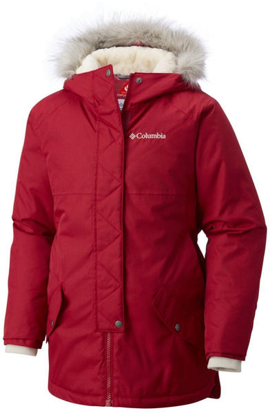 Columbia Girls Carson Pass Mid Jacket pomegranate/chalk