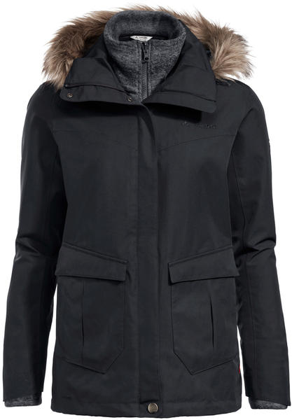 VAUDE Women's Kilia 3in1 Jacket (41078_010) black